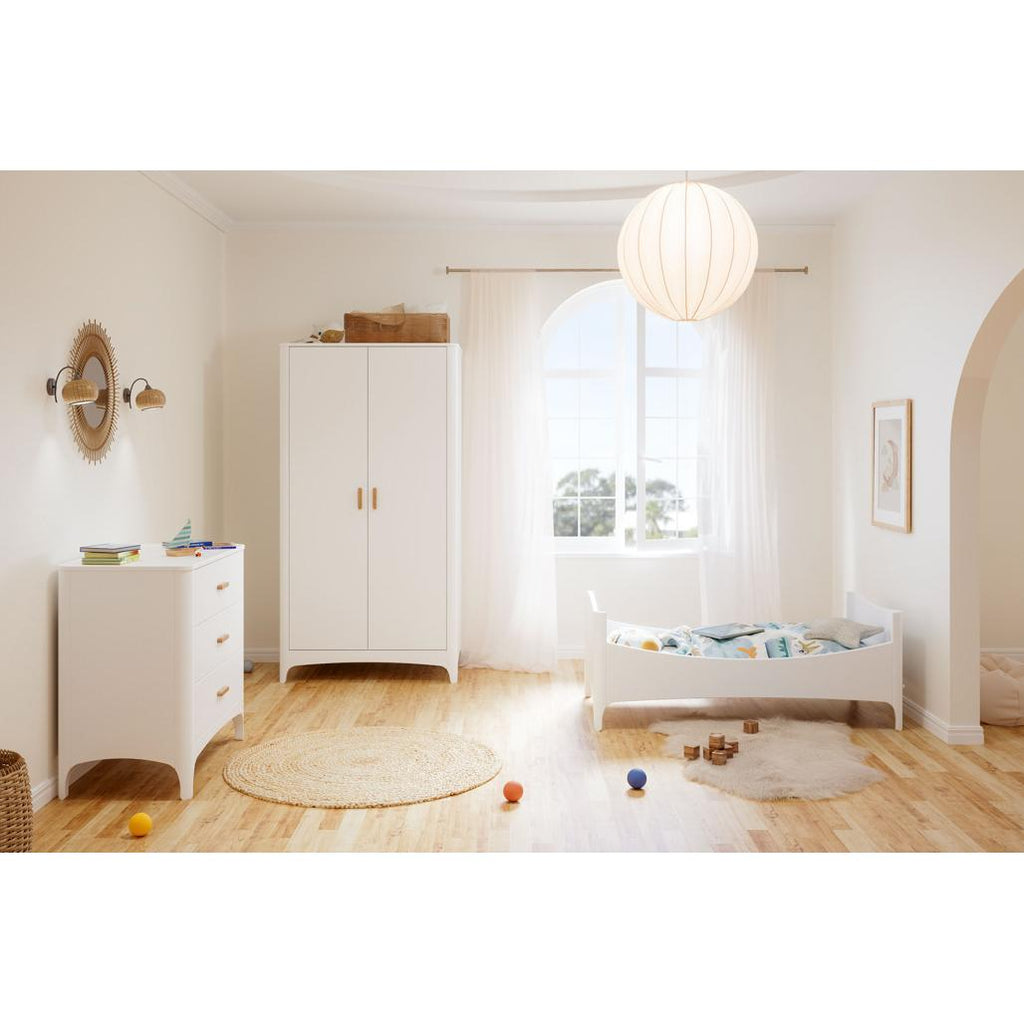NEREE  COMMODE / BIG CHEST OF DRAWERS H88.8cm - Neige