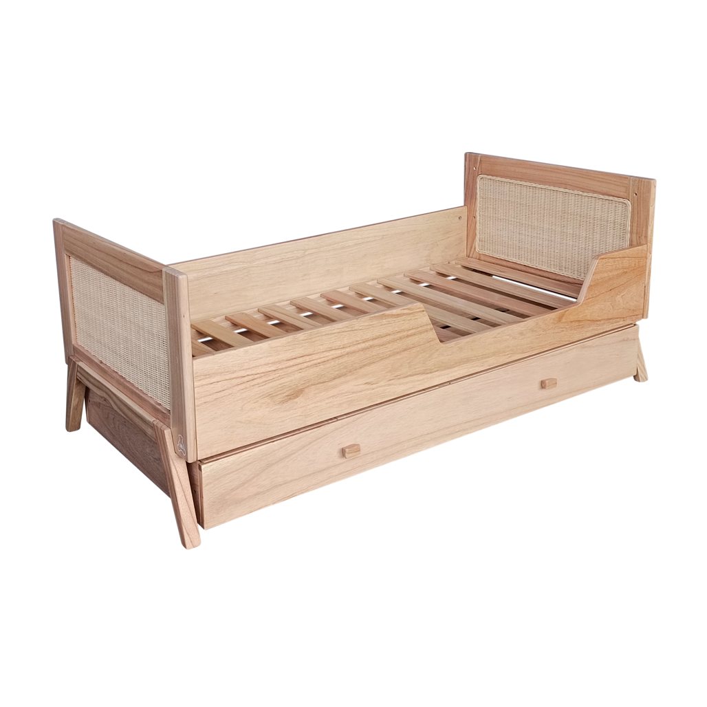 MARELIA BOIS Trundle drawer / Bed Drawer 70 x 140 - Natural