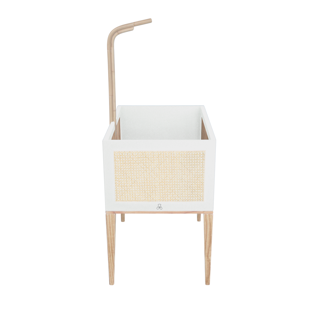 Nami Cradle - Rattan / Neige