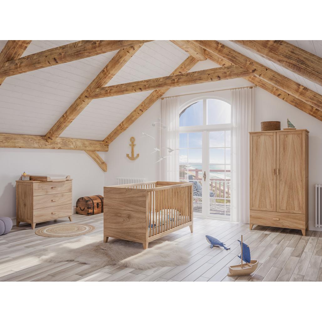 NAIA BOIS Evolutive Bed 70X140 - Natural