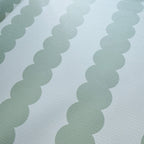 Obaby Changing Mat - Sage Scallop Stripe