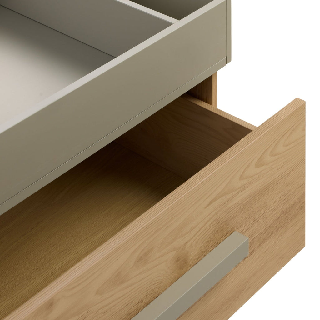 Tutti Bambini Hallee Chest Changer - Sage & Golden Oak