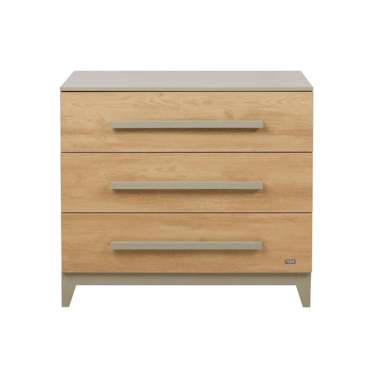 Tutti Bambini Hallee Chest Changer - Sage & Golden Oak