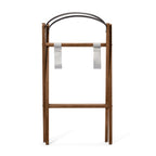SnuzBaskit Graphite Moses Basket & Walnut Stand