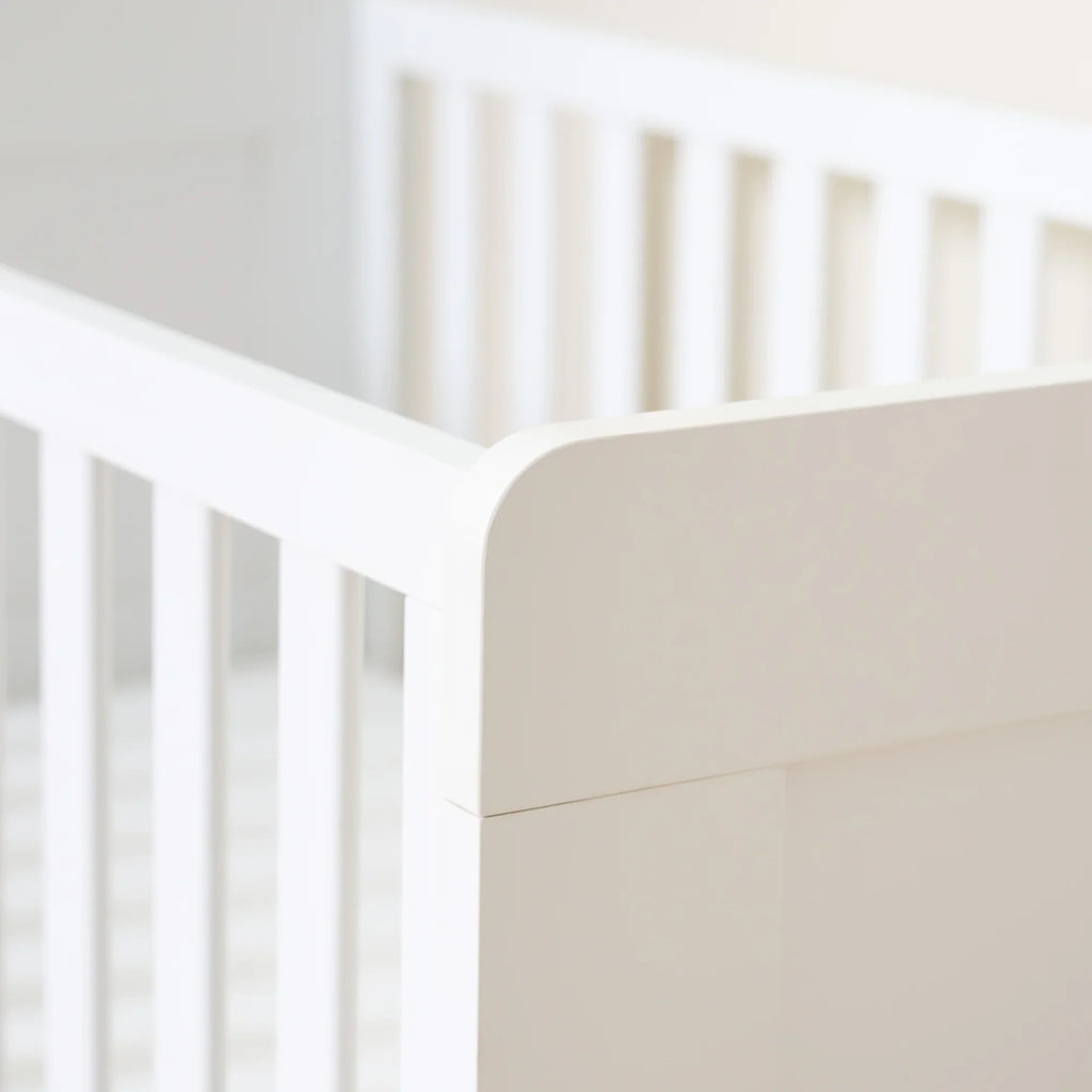 Tutti Bambini Essentials Alba Mini Cot Bed - White