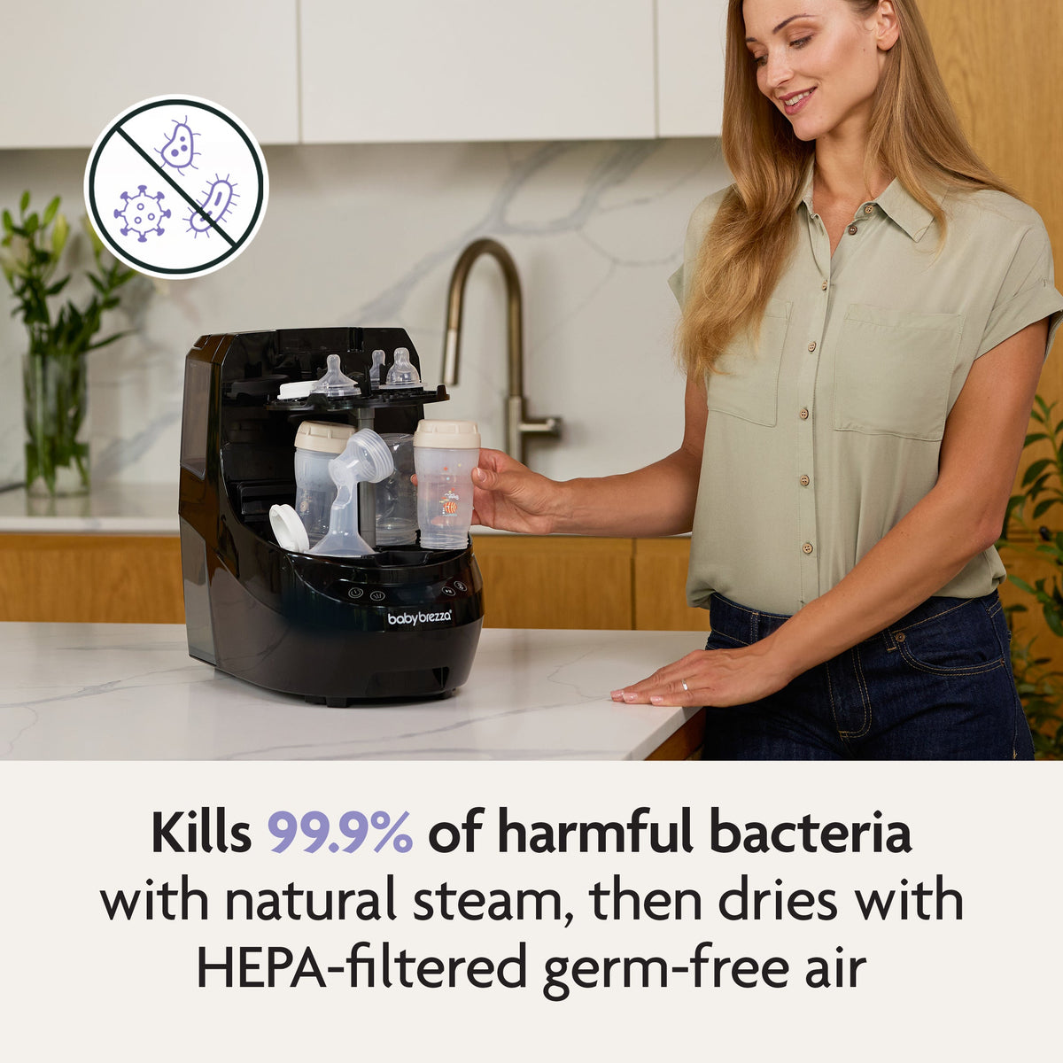 Baby Brezza Bottle Washer Pro® - All Black