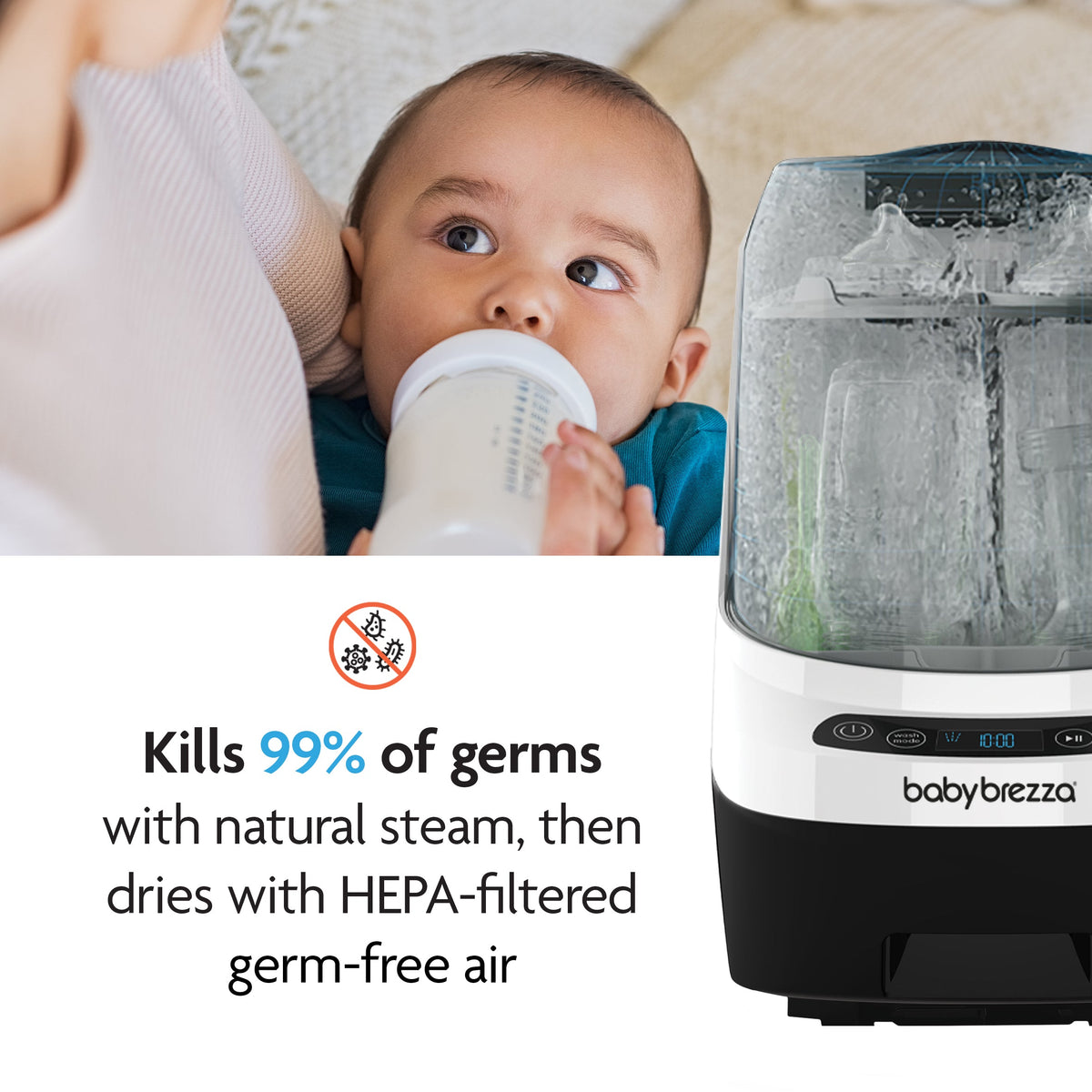 Baby Brezza Bottle Washer Pro® - Classic White