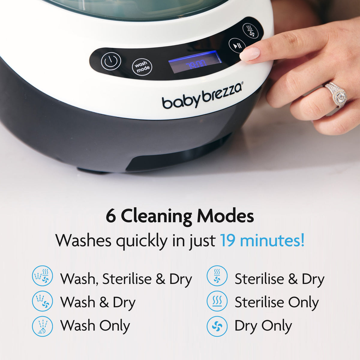 Baby Brezza Bottle Washer Pro® - Classic White