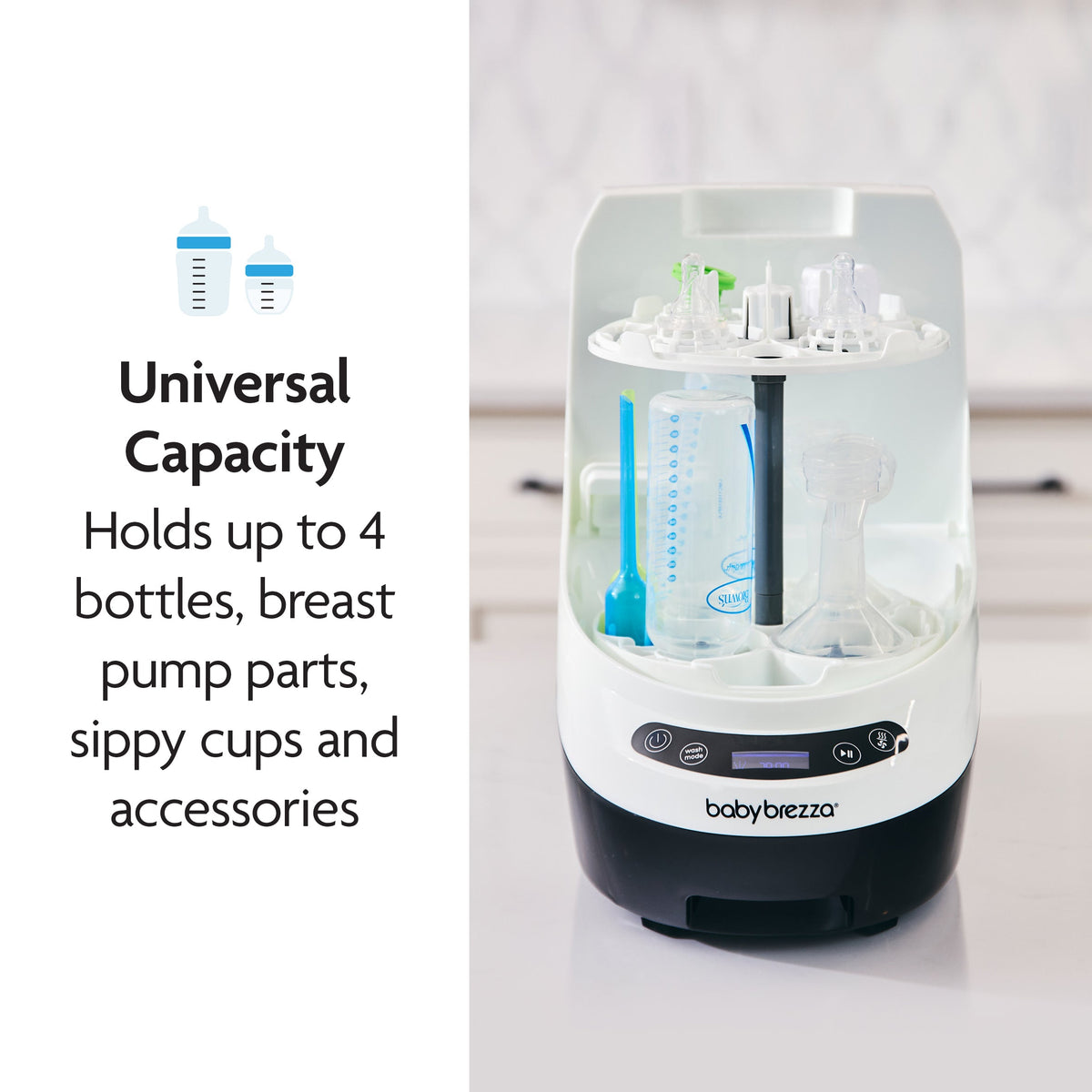 Baby Brezza Bottle Washer Pro® - Classic White