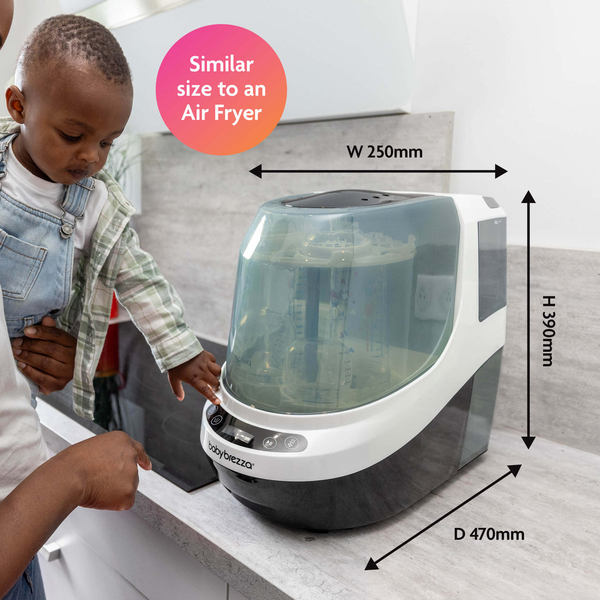 Baby Brezza Bottle Washer Pro® - Classic White