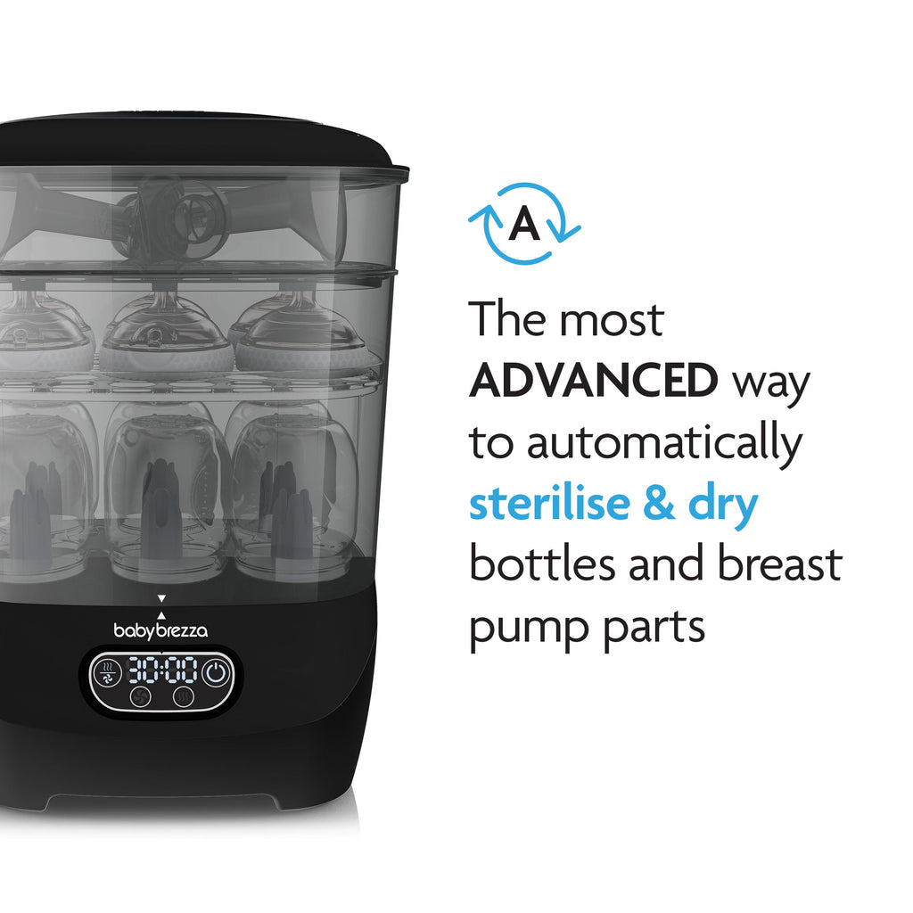 Baby Brezza Steriliser Dryer Advanced - All Black