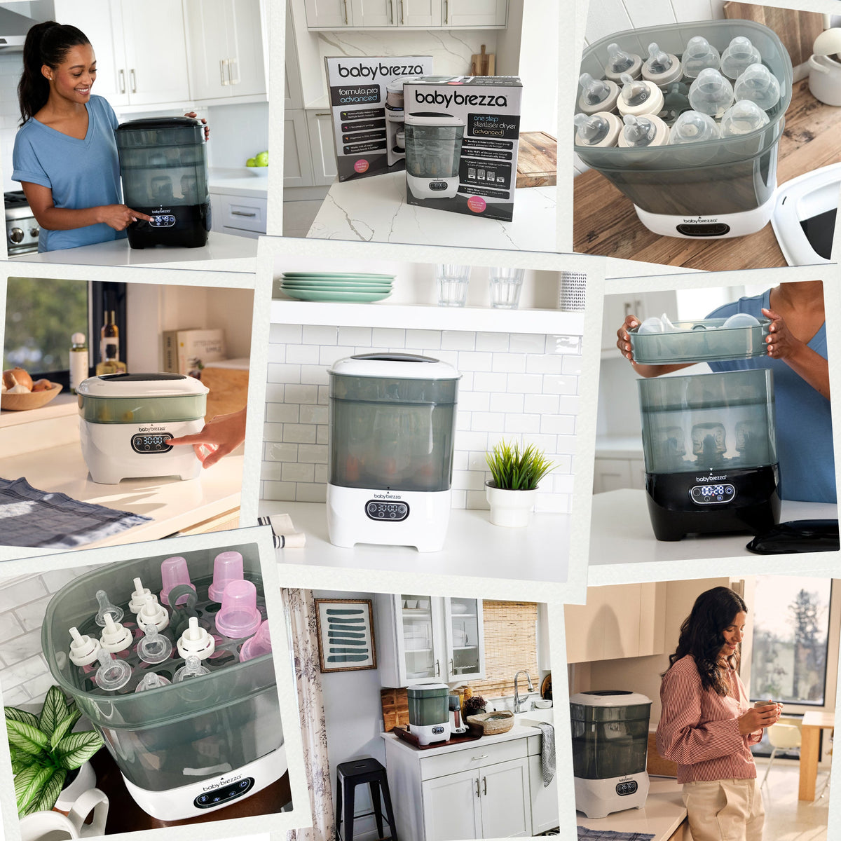 Baby Brezza Steriliser Dryer Advanced - All Black