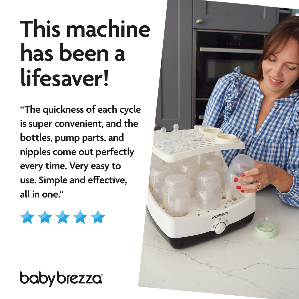 Baby Brezza SuperFast Steriliser Dryer