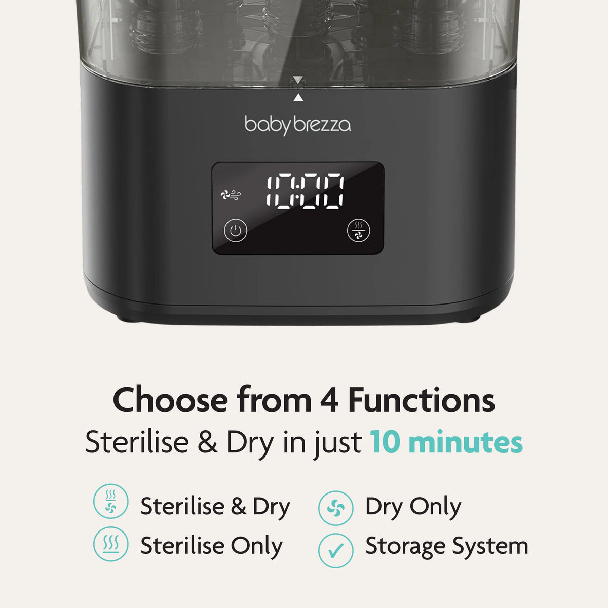 Baby Brezza SuperQuick Steriliser Dryer