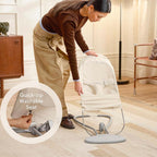 BabyBjörn Begin Baby Bouncer Airy Mesh - Cream