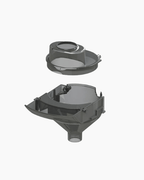 Baby Brezza Funnel & Cover Set (for the Formula Pro Advanced)