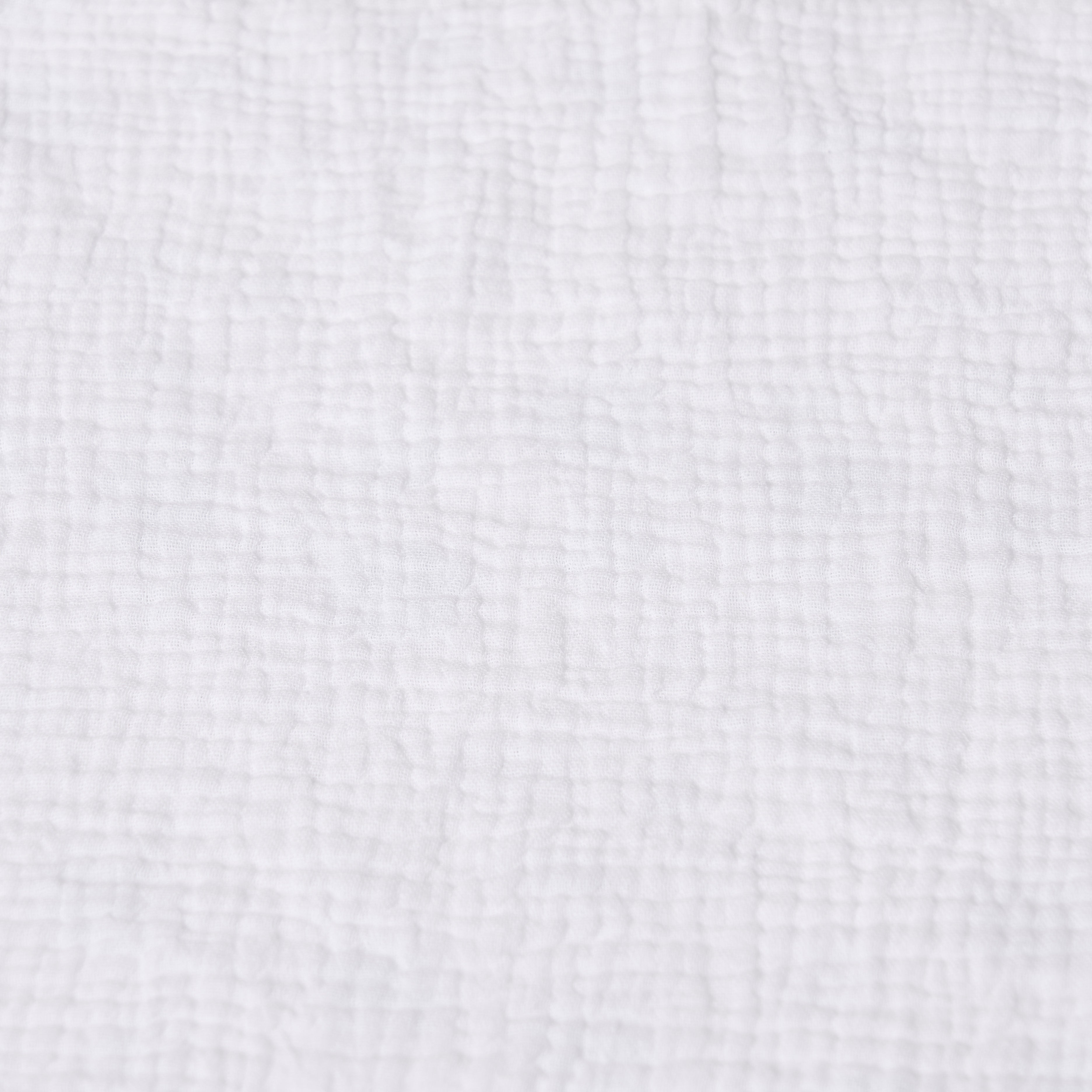 Obaby Muslin Fitted Sheet 120cm x 60cm - White