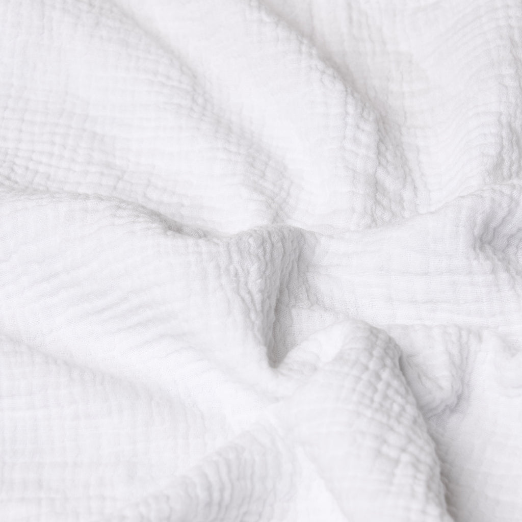 Obaby Muslin Fitted Sheet 100cm x 50cm - White