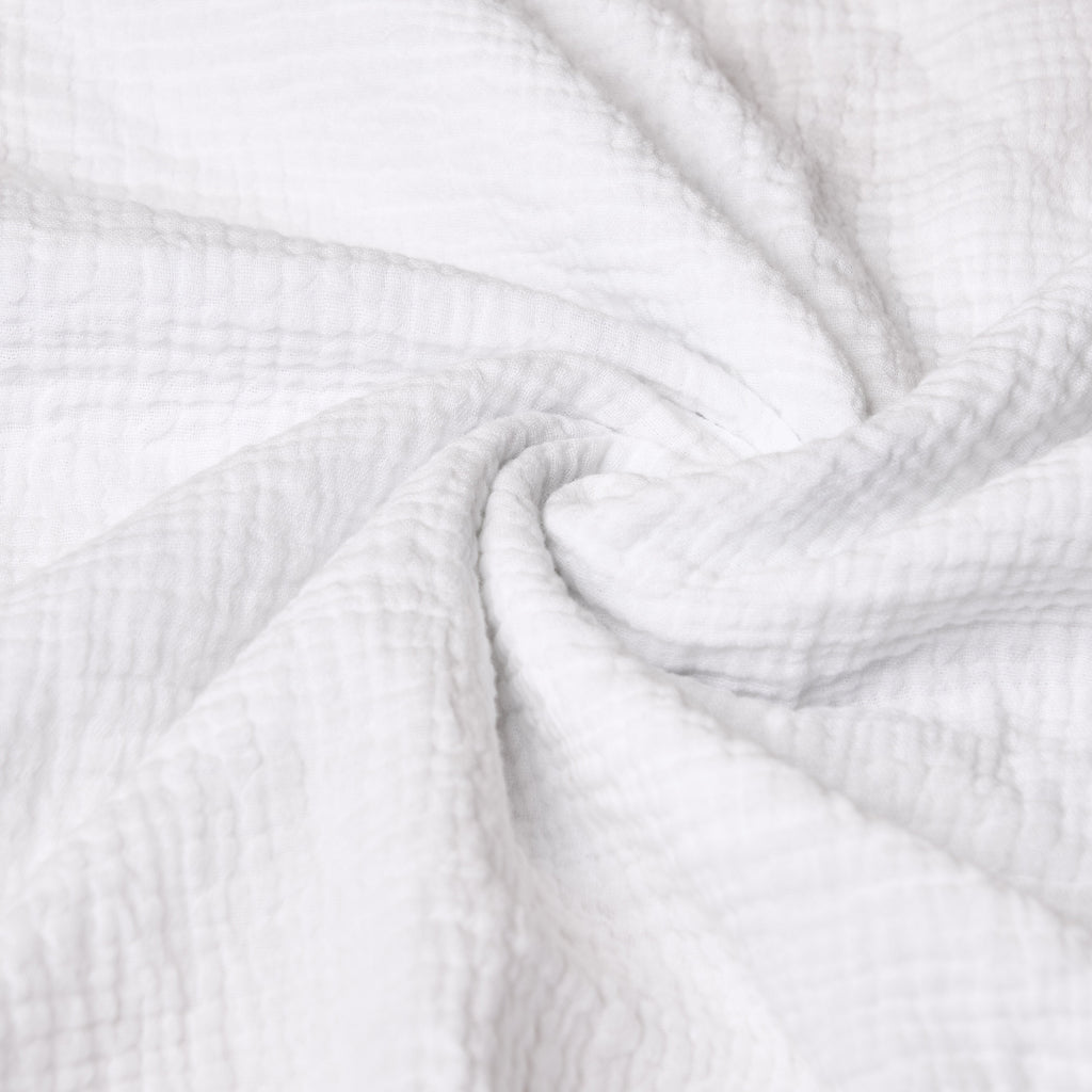 Obaby Muslin Fitted Sheet 100cm x 50cm - White