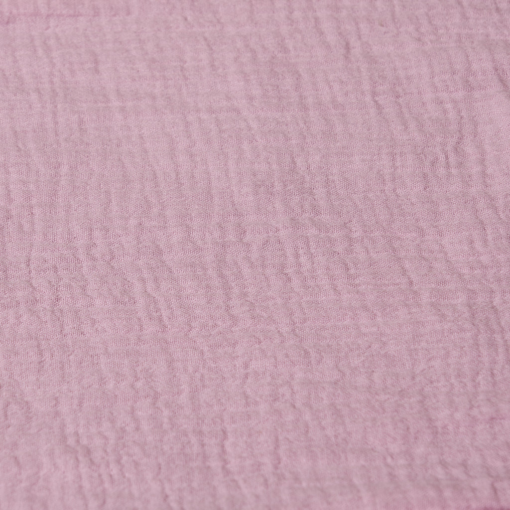 Obaby Muslin Fitted Sheet 120cm x 60cm - Berry