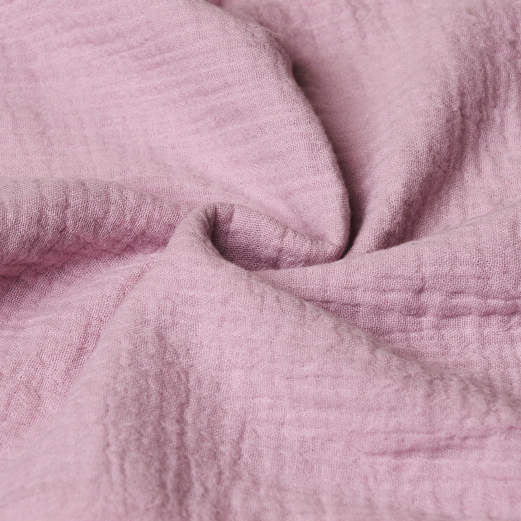 Obaby Muslin Fitted Sheet 140cm x 70cm - Berry