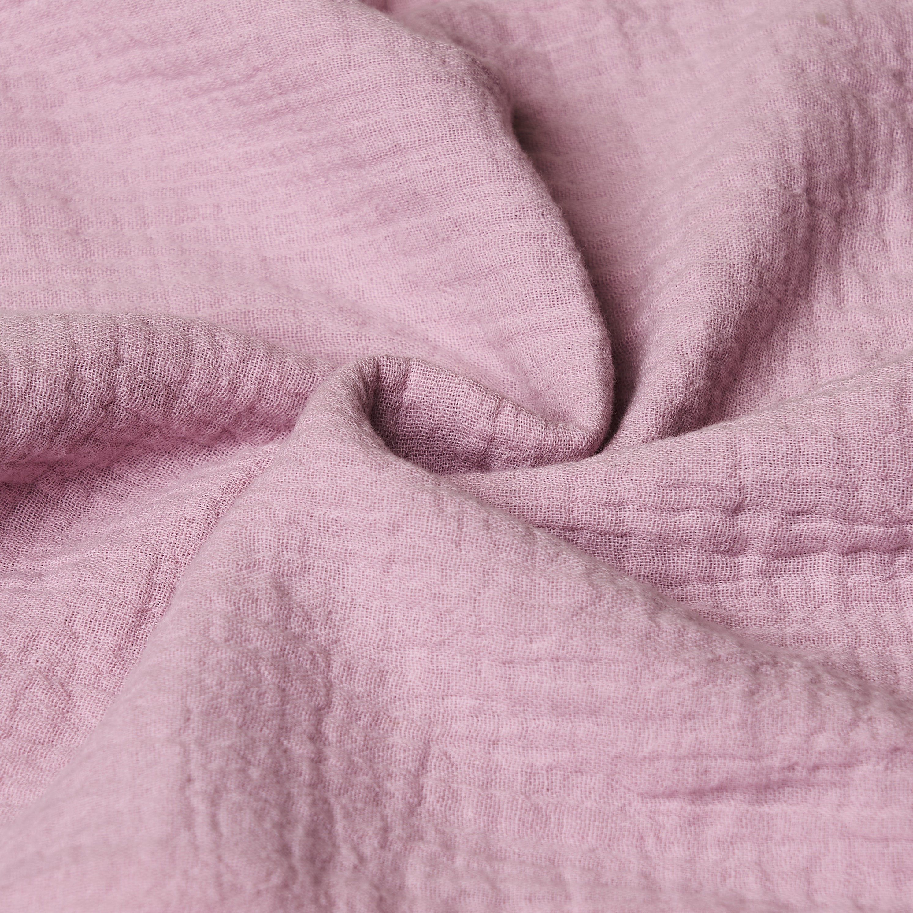 Obaby Muslin Fitted Sheet 140cm x 70cm - Berry