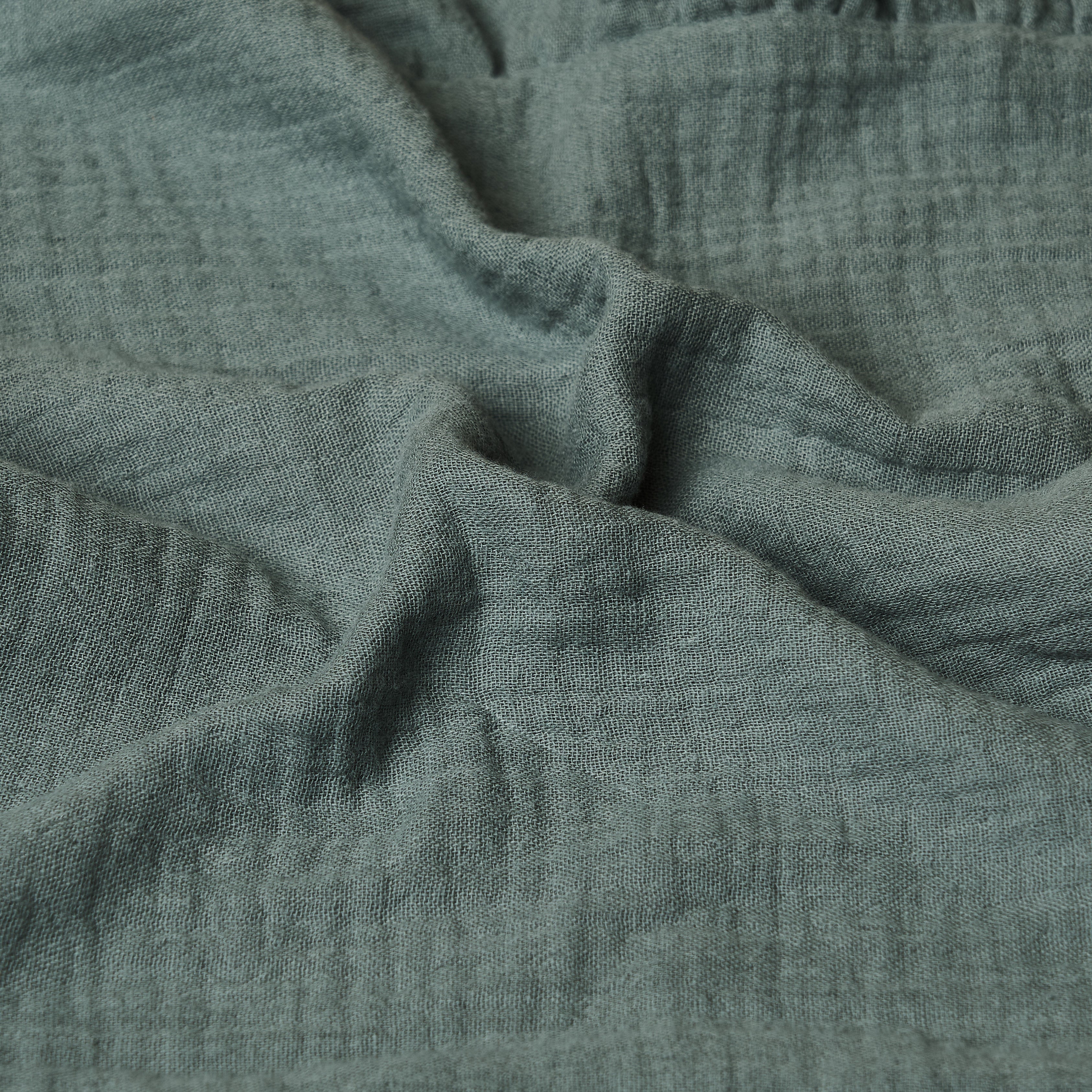 Obaby Muslin Fitted Sheet 120cm x 60cm - Ocean