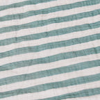 Obaby Muslin Swaddle Blanket - Ocean Stripe
