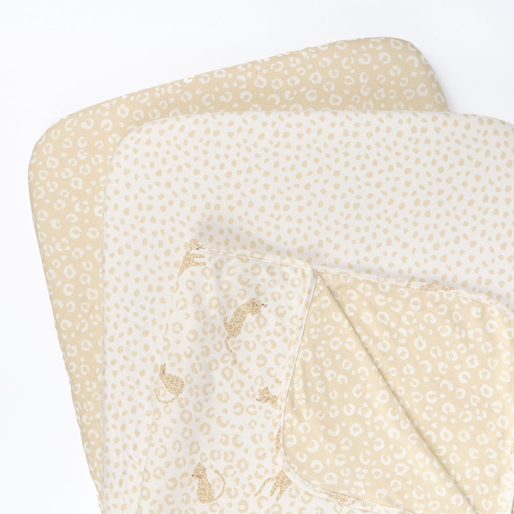 Tutti Bambini Bedside Crib Starter Pack - Love Cats