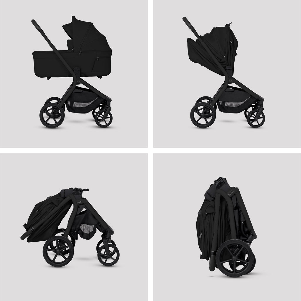 Silver Cross Breez Ultimate Accessory Bundle - Onyx