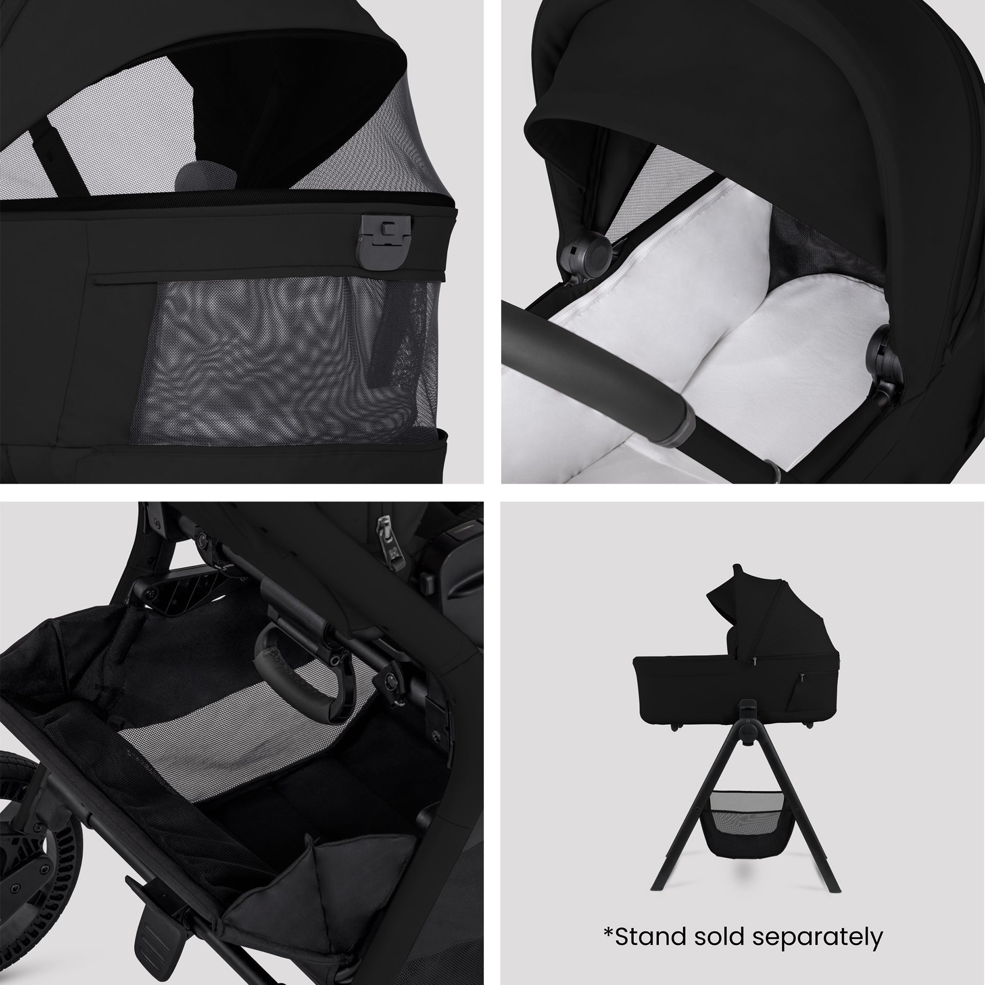 Silver Cross Breez Accessory Bundle - Onyx