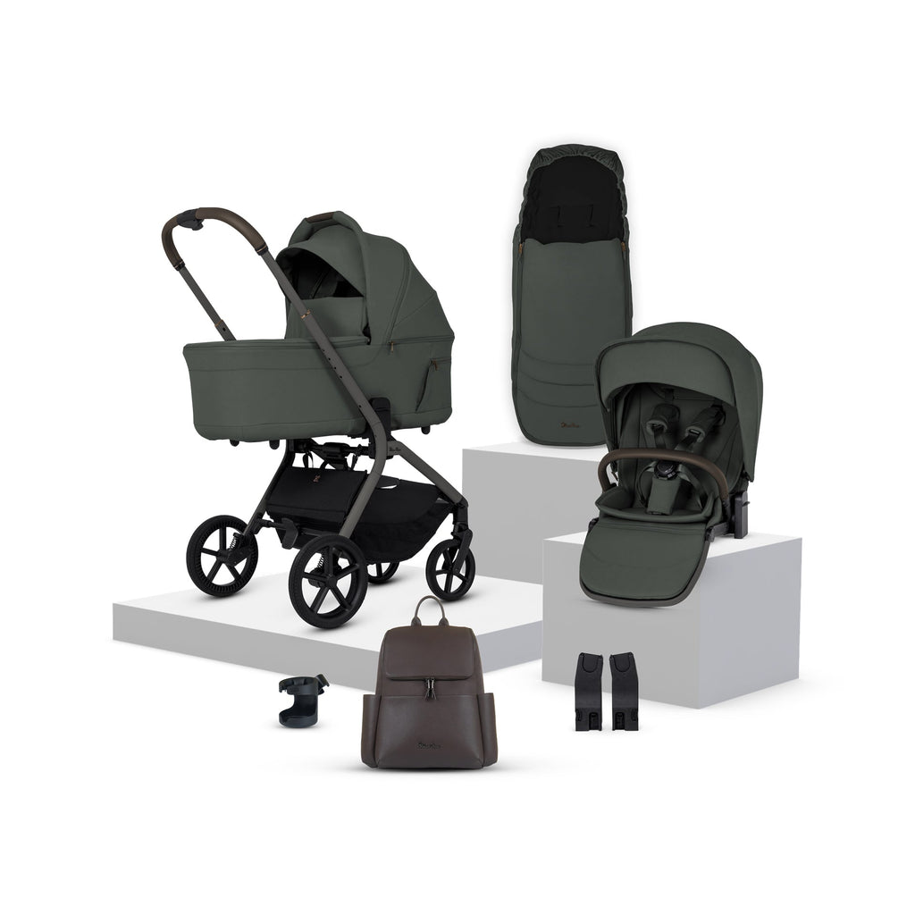 Silver Cross Breez Ultimate Accessory Bundle - Pewter