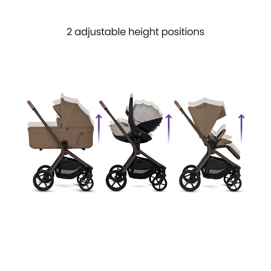 Silver Cross Breez Ultimate 360 Family Car Seat Bundle - Maple
