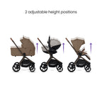 Silver Cross Breez Ultimate 360 Family Car Seat Bundle - Maple