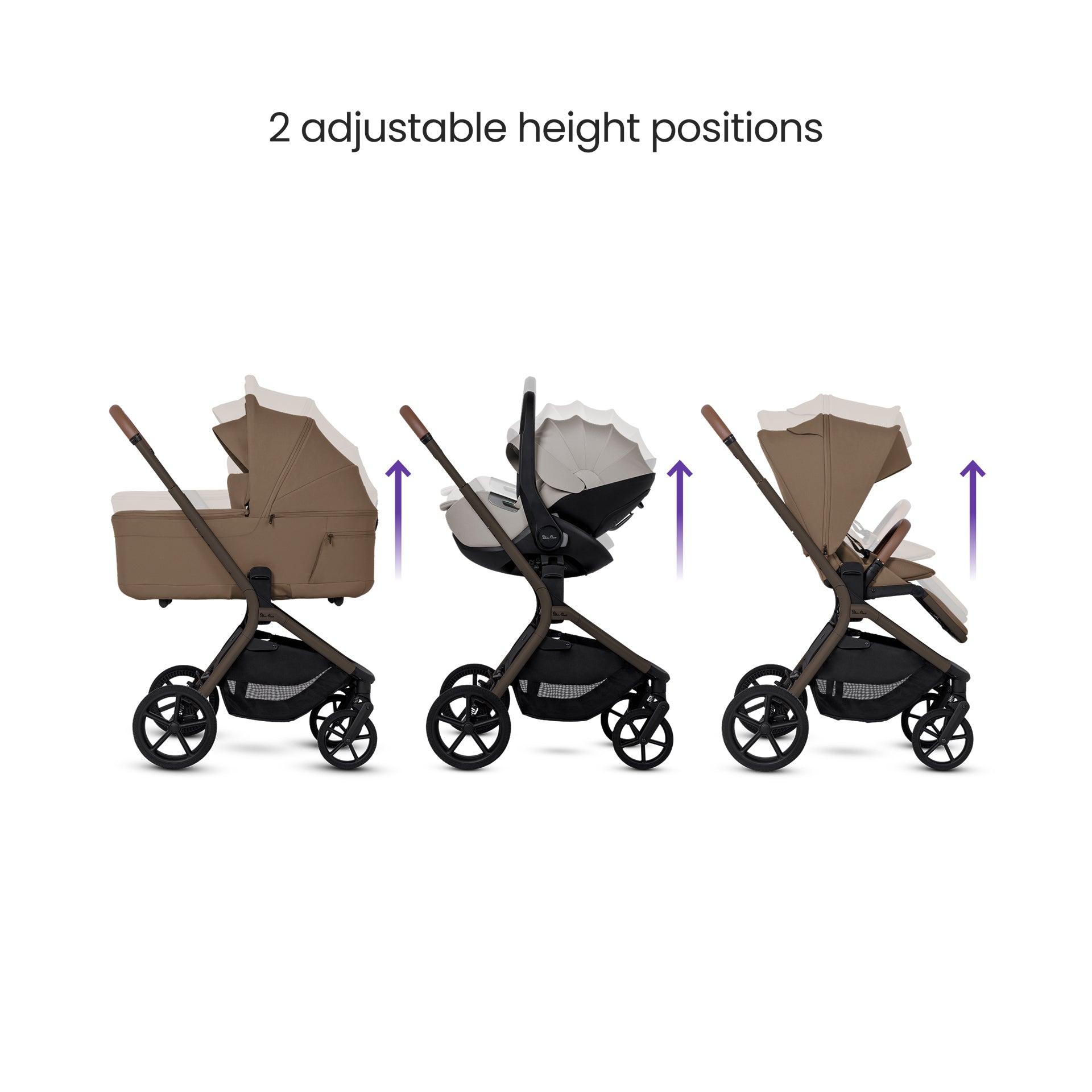Silver Cross Breez Ultimate 360 Family Car Seat & Accessory Bundle - Maple