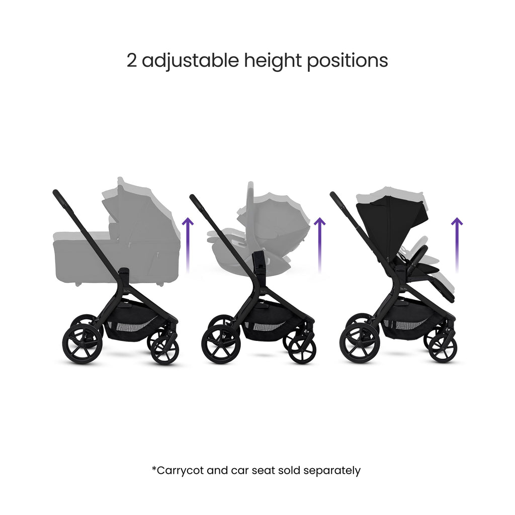 Silver Cross Breez Stroller - Onyx