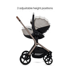 Silver Cross Breez Ultimate 360 Car Seat Bundle - Champagne