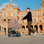 Silver Cross Breez Ultimate Cybex Cloud T & 360 Base Bundle - Champagne