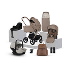 Silver Cross Breez Ultimate 360 Car Seat & Accessory Bundle - Champagne