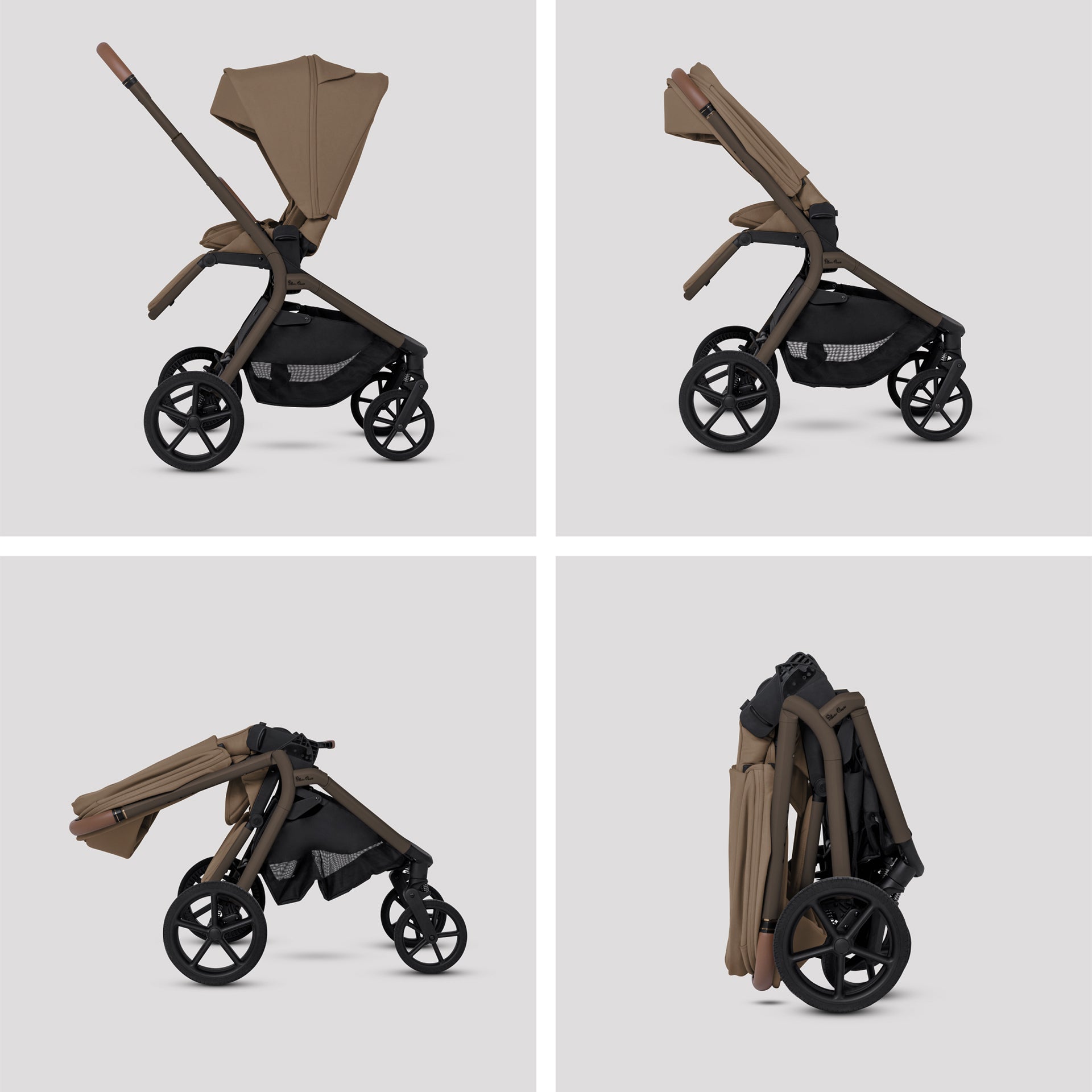 Silver Cross Breez Ultimate Cybex Cloud T & 360 Base Bundle - Maple