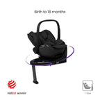 Silver Cross Breez Ultimate Cybex Cloud T & 360 Base Bundle - Onyx