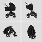 Silver Cross Breez Ultimate Cybex Cloud T & 360 Base Bundle - Onyx