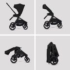 Silver Cross Breez Ultimate Maxi-Cosi Pebble 360 Pro2 & Sliding Base Bundle - Onyx