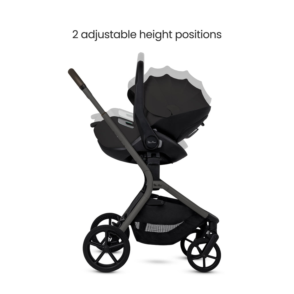 Silver Cross Breez Ultimate 360 Car Seat Bundle - Pewter