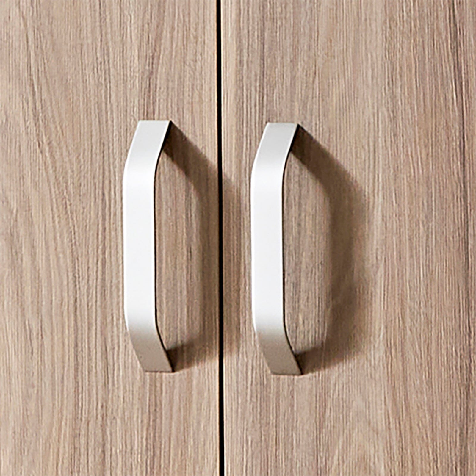 CuddleCo Ada Nursery Wardrobe - White & Ash