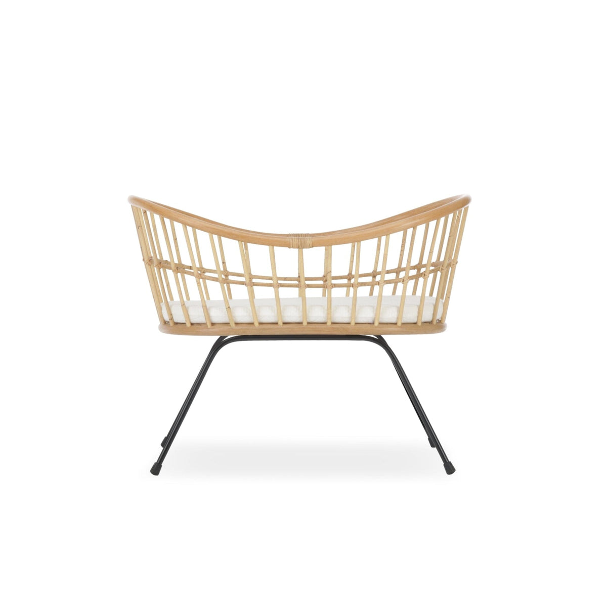 CuddleCo Aria Wave Crib - Rattan