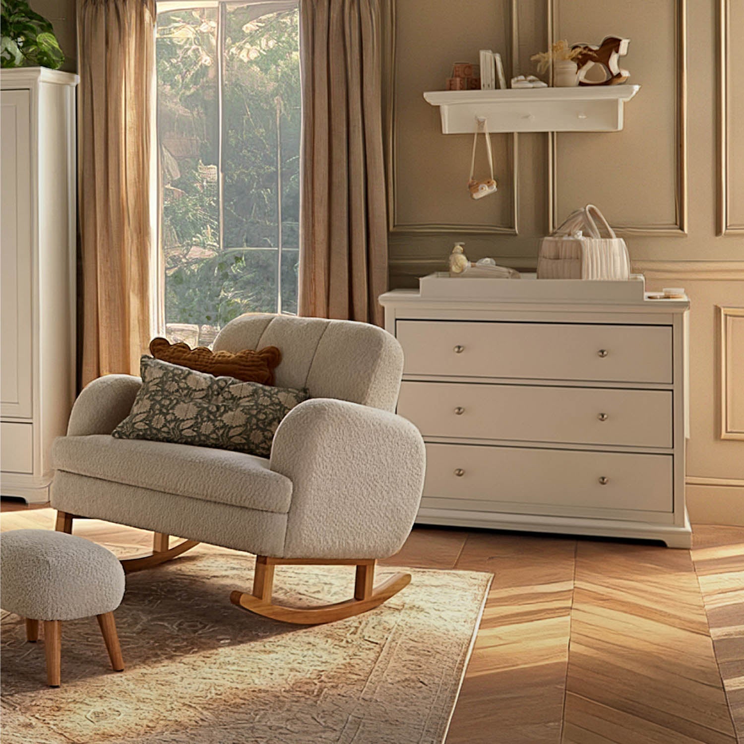 CuddleCo Beaumont Shelf - White
