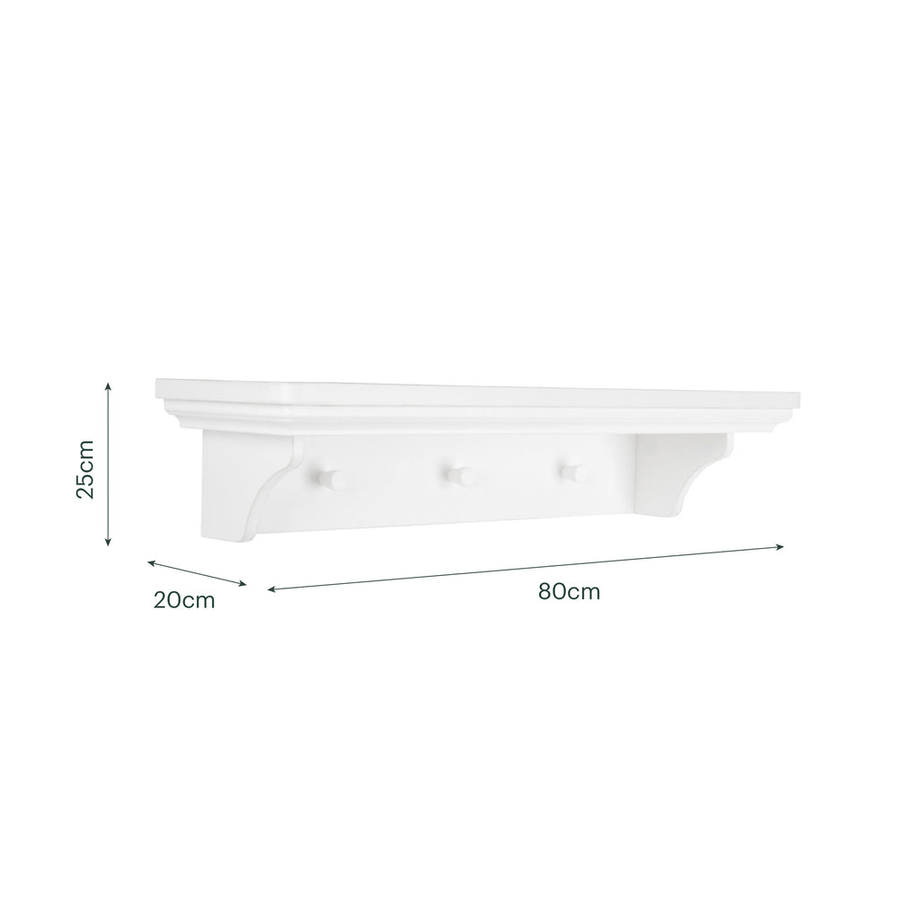 CuddleCo Beaumont Shelf - White