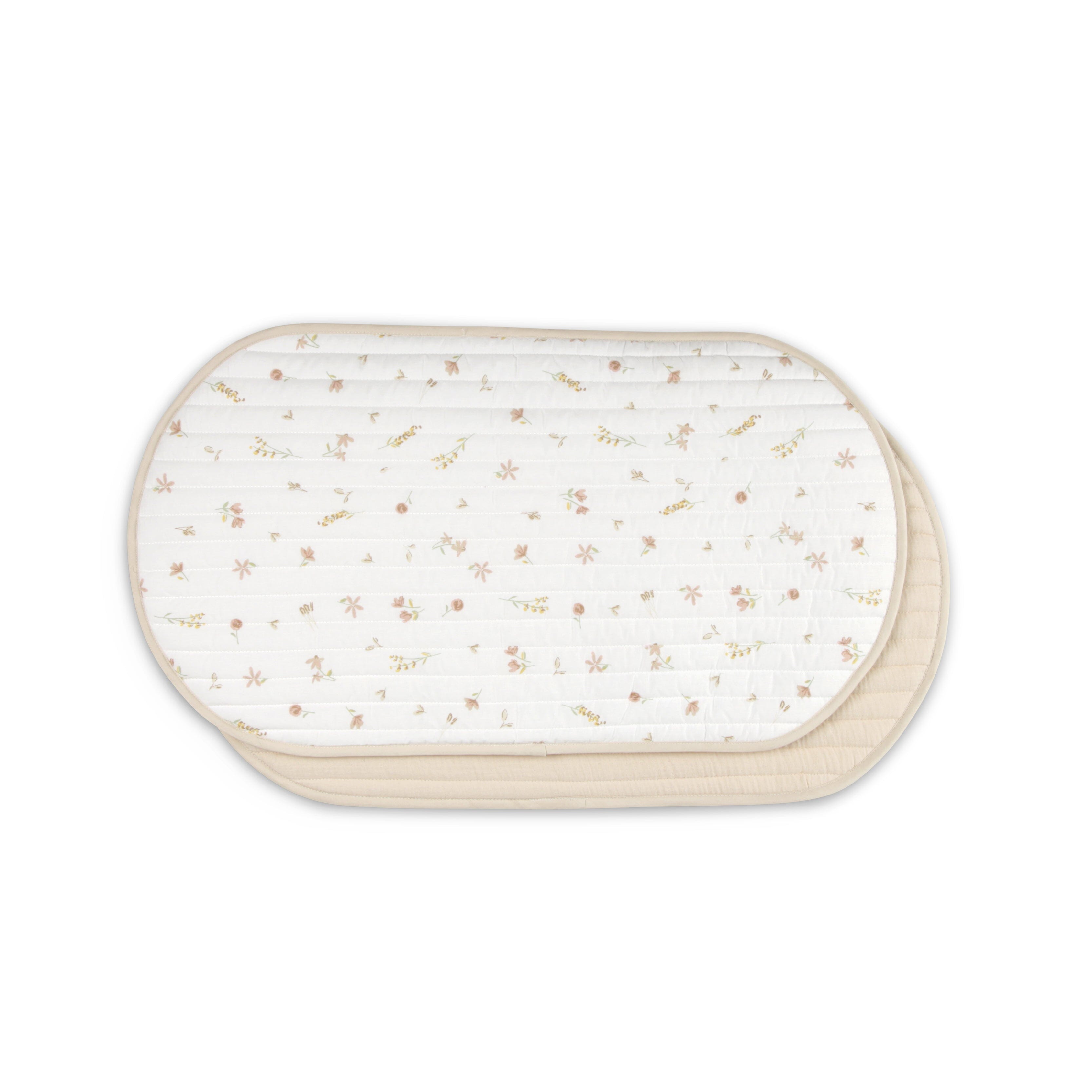 CuddleCo 2 Pack Travel Changing Pad - Cashmere Meadow