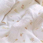 CuddleCo 4 Piece Cot Bed Bedding Set - Cashmere Meadow